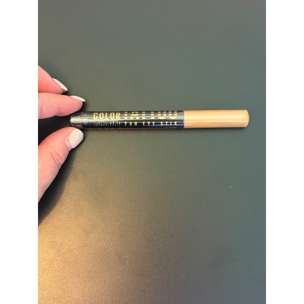 Maybelline Color Tattoo 24H Eye Stix Cream Eyeshadow Liner Gold‎ Tan New Sealed